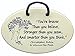 You're braver than you believe, Stronger than you seem, And smarter than you think. Winnie the Pooh. Ceramic wall plaques handmade in the USA for over 30 years.