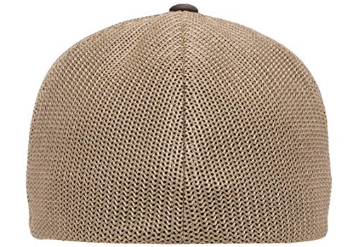Image of Flexfit Unisex Mesh Fitted 2-Tone Trucker Hat, One Size