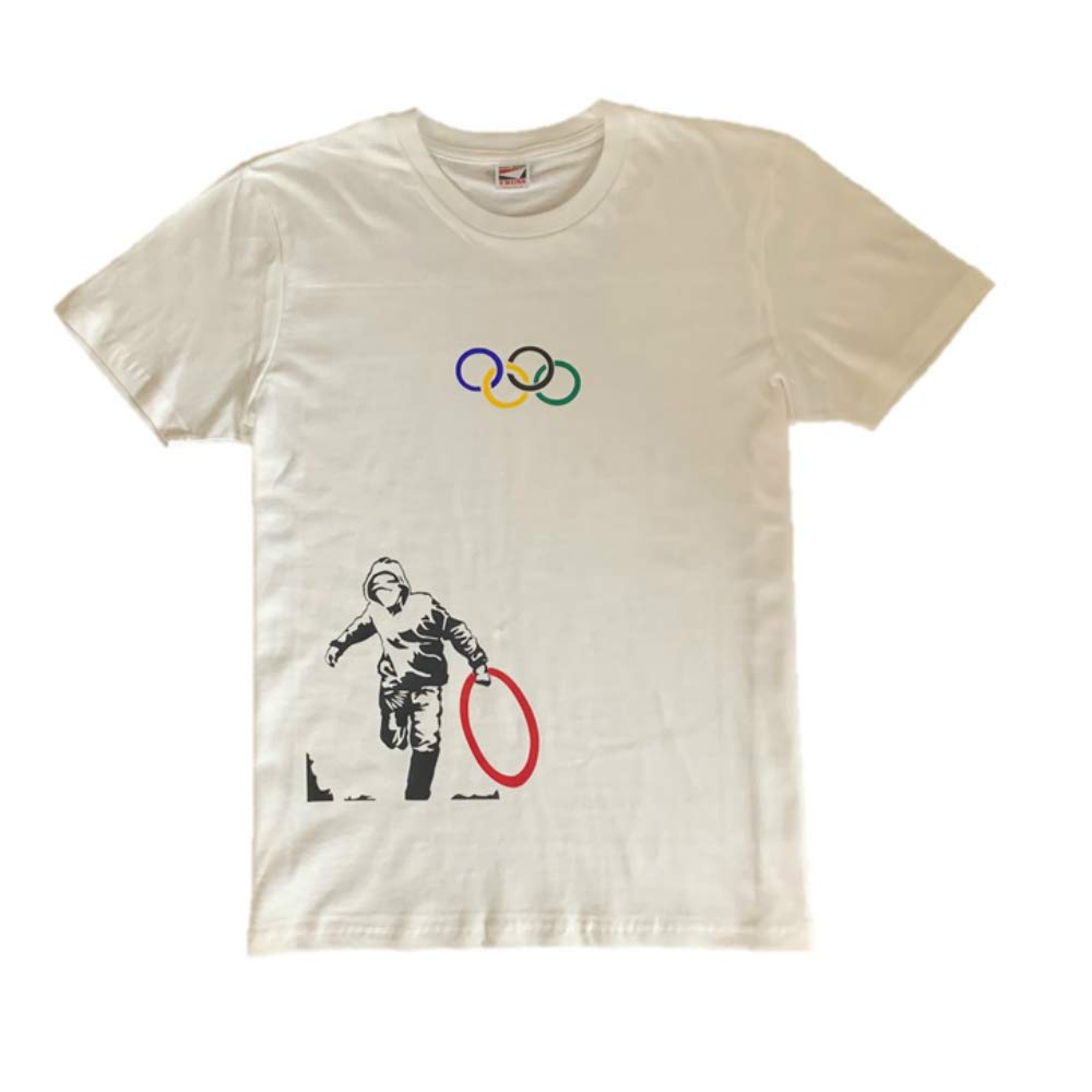五輪バンクシー banksy-olympic-rings-looter-