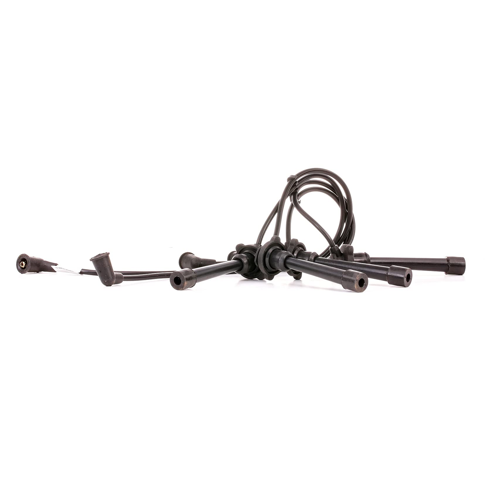 Przewody Zaplonowe RIDEX 685I0061 Kompatybilny z NISSAN ALMERA I Hatchback N15 ALMERA I N15 Sunny III Hatchback N14 100 NX B13 SUNNY III Liftback N14