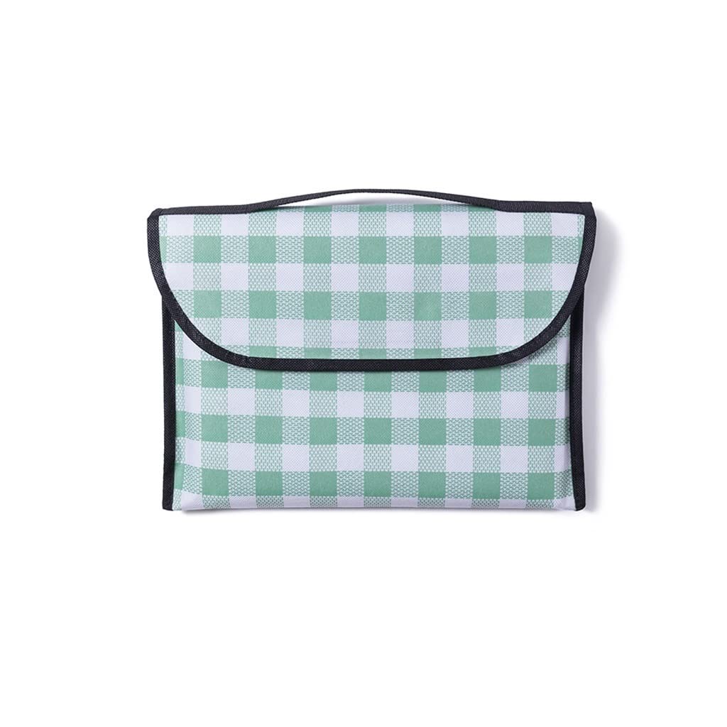 Tappetino da picnic campeggio parco coperta tappetino a esterno pieghevole tappetino da picnic portatile tappetino da spiaggia (Color : Green, Size : 150 * 180cm)