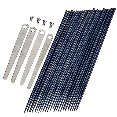 HEMOTON 2 Sets Tenor Sax Accessories Saxophone Reeds Sax Spring Needles Steel Needle Clarinet Reeds