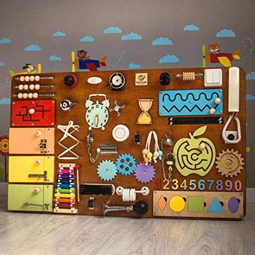 handmade sensory board