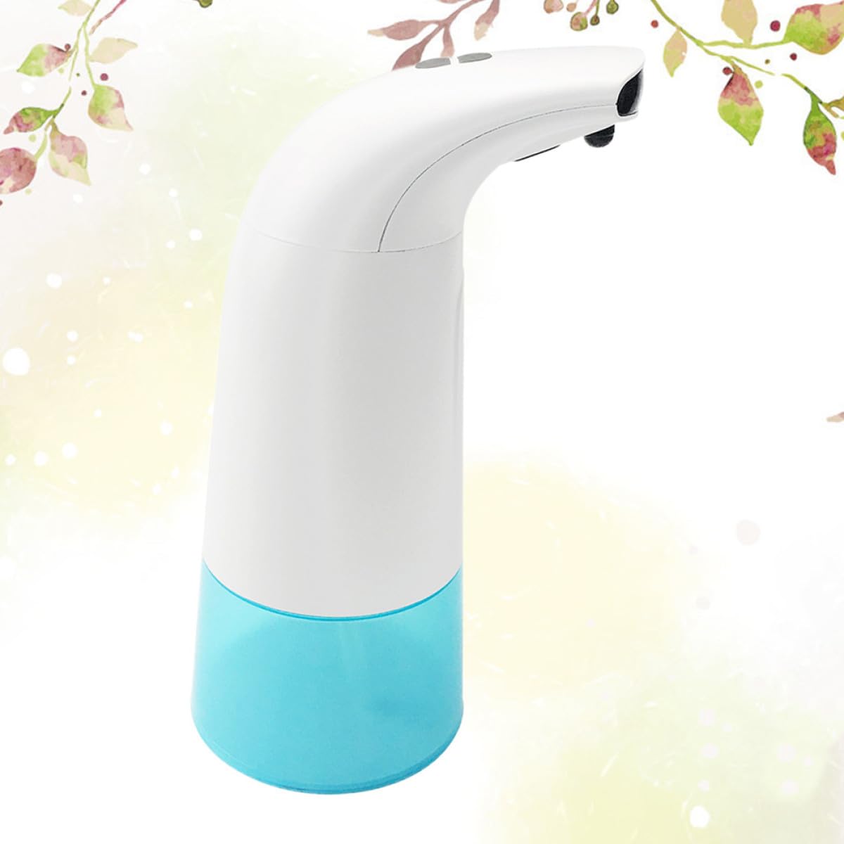 Dispenser Schiuma Automatico Induzione Completa Pompa Consumo per Bagno Uso e Professionale Colore Bianco