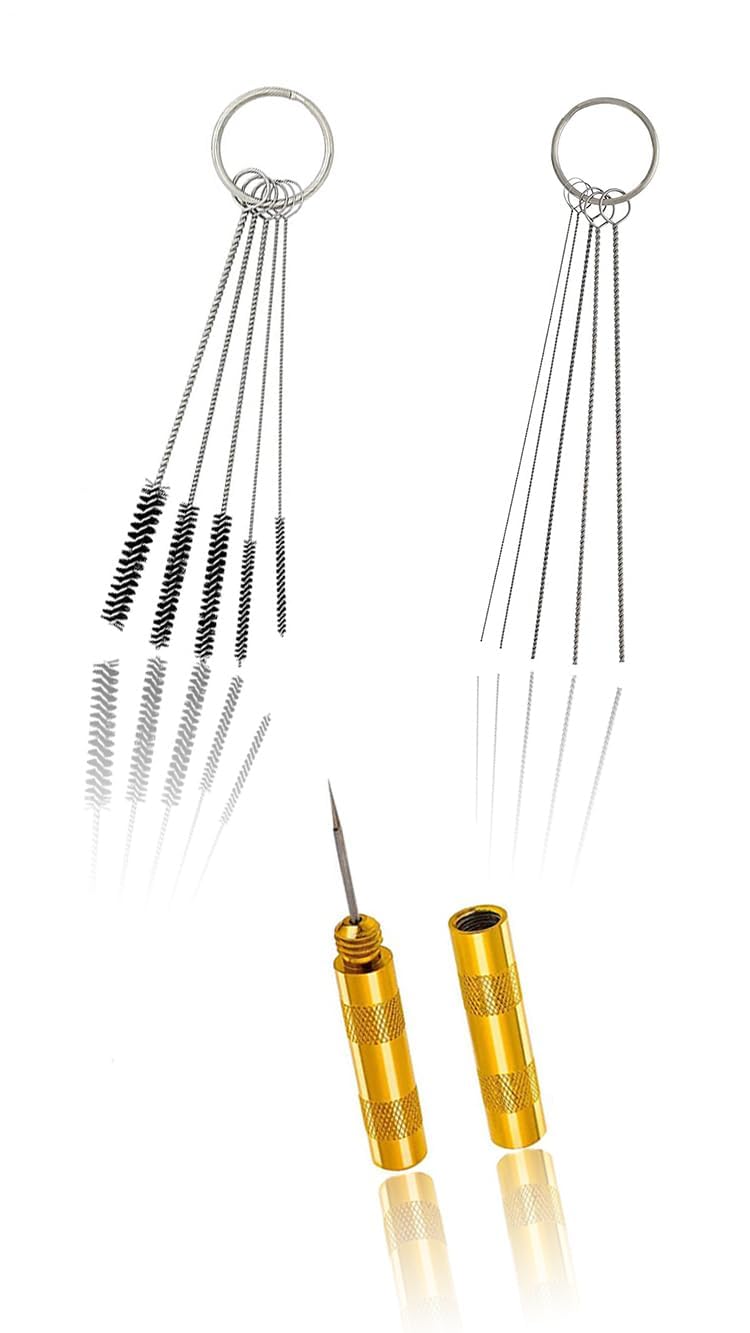 Sponsored Ad – Airbrush Cleaning Kit, 3 Set Spray Repair Tool with Stainless Steel Needle Brush Set, Airbrush Painting Cleaning Tools Kit (5 pcs Cleaning Needles, 5 pcs Cleaning Brushes, 1 Wash Needle)