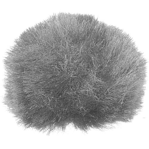 Supprimer le souffle du vent via la bonnette fourrure micro cravate grise