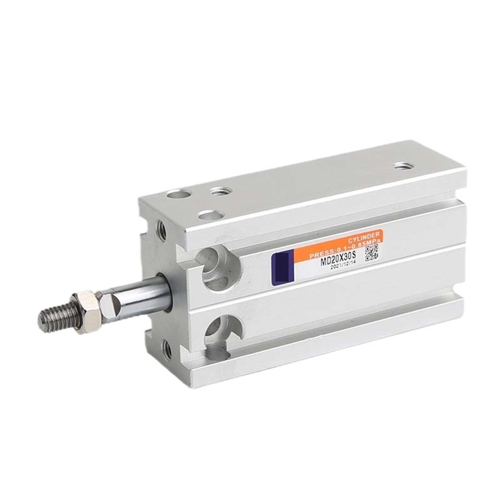 Vérin pneumatique MD mini cylindre magnétique pour automatisme industriel précis