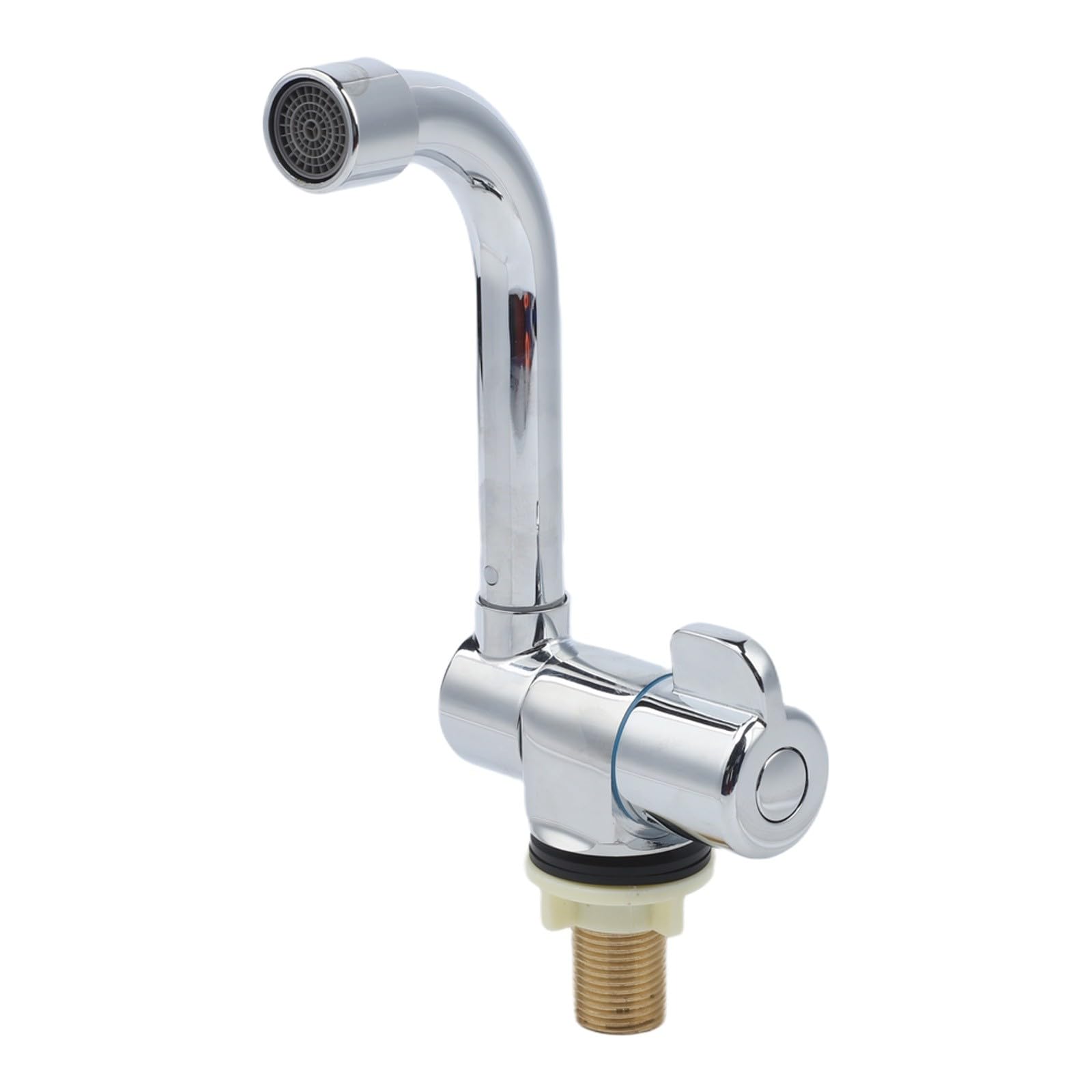 Grifo plegable de latón con salida de agua fría