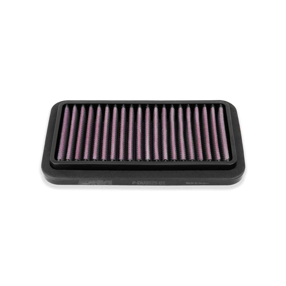 DNA High Performance Filters Luftfilter kompatibel mit Ducati Panigale V2 MY25 (25-26) mit 105.13% erhöhtem Luftdurchsatz und 98-99% Filtereffizienz PN: P-DU9S25-01
