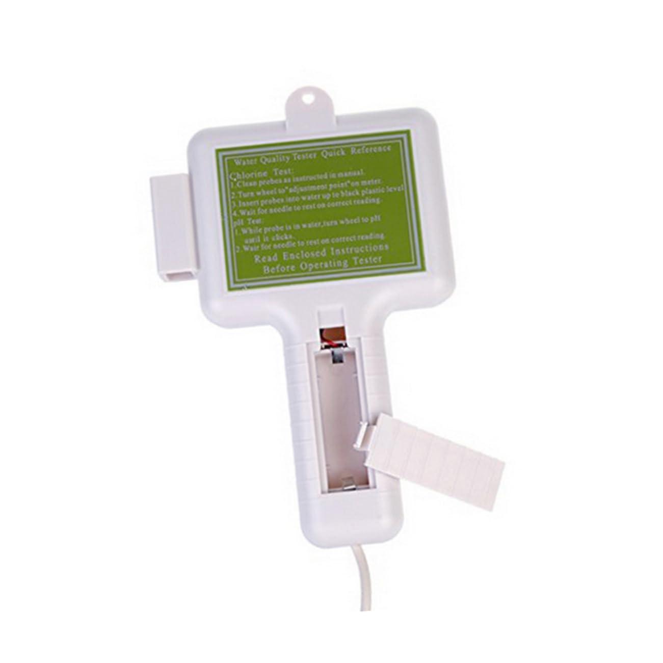 Analizador de Calidad del Agua Pc101 para Piscinas, Abs Aleación, Blanco