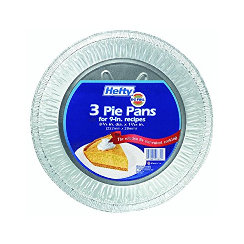 Round Aluminum Foilware Deep Pie Pan (Pack of 12)