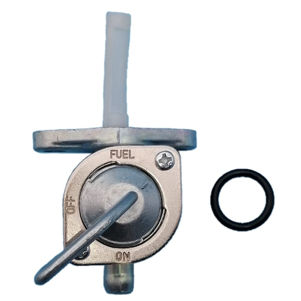 Tuzliufi Fuel Cock Petcock Valve Gas Tank Switch Compatible with Suzuki RM125 RM250 RM250Z Ricky Carmichael Limited Edition RMZ250 44300-37F10 2001