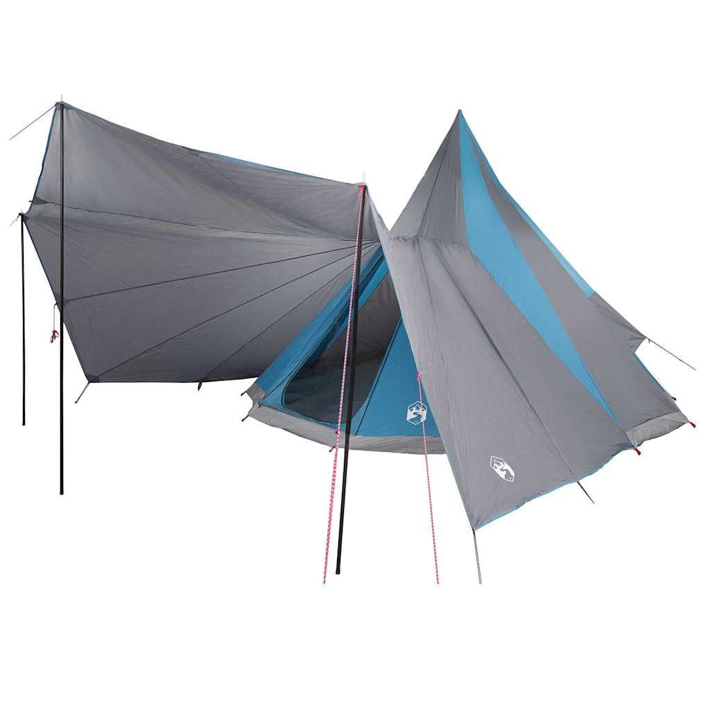 Namiot rodzinny Tipi zielony, 510 x 690 x 330 cm, tafta