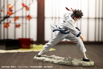 Kotobukiya TV Anime Ruruno Kenshin - Meiji Kenden Romantan - ARTFX J Iraaku Zanosuke 1/8 Scale PVC Pre-painted Complete Figure