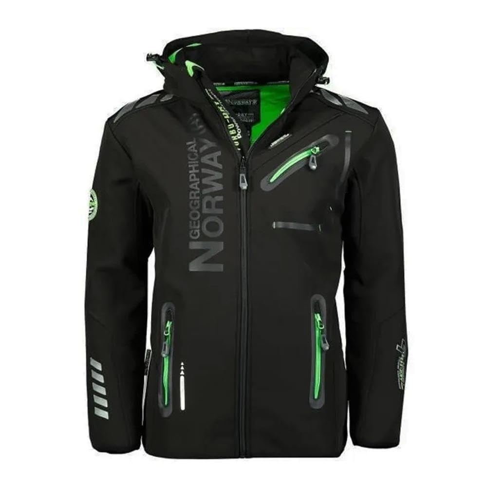 Geographical Norway Parka Softshell Black Man Royaute WW1973H