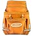 McGuire Nicholas 689 MB 10 Pocket Pro Carpenter Pouch in Tan Full Grain Leather