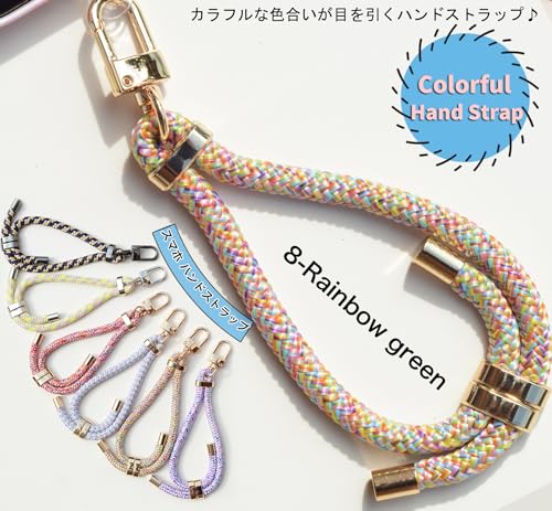 [ISENUE] スマホストラップ 手首 携帯ストラップ リングストラップ 太め ハンドストラップ スマホ リストストラップ スマートフォン すまほ ストラップホルダー 手首 ストラップ スマホ 落下防止 忘れ物 防止