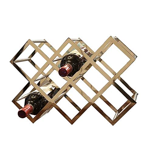 Soporte para 8 botellas de vino, diseño hexagonal miniatura 1