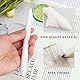 kuou 12 Stück Mischen Papierwischer, 6 Stück Blending Stumps+6 Stück Tortillions Skizzen Zeichnen Werkzeuge für Malerei Zeichnen DIY(Weiß)