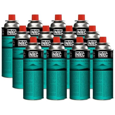 Pack de 12 Bouteilles de Gaz Butane INTEC Cover