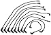 Bosch 09638 Premium Spark Plug Wire Set