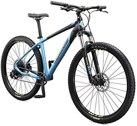 Mongoose Tyax Comp, Sport, and Expert Adult Mountain Bike, 27.5-29-Inch Wheels, Tectonic T2 Aluminum Frame, Rigid Hardtail, Hydraulic Disc Brakes, Multiple Colors
