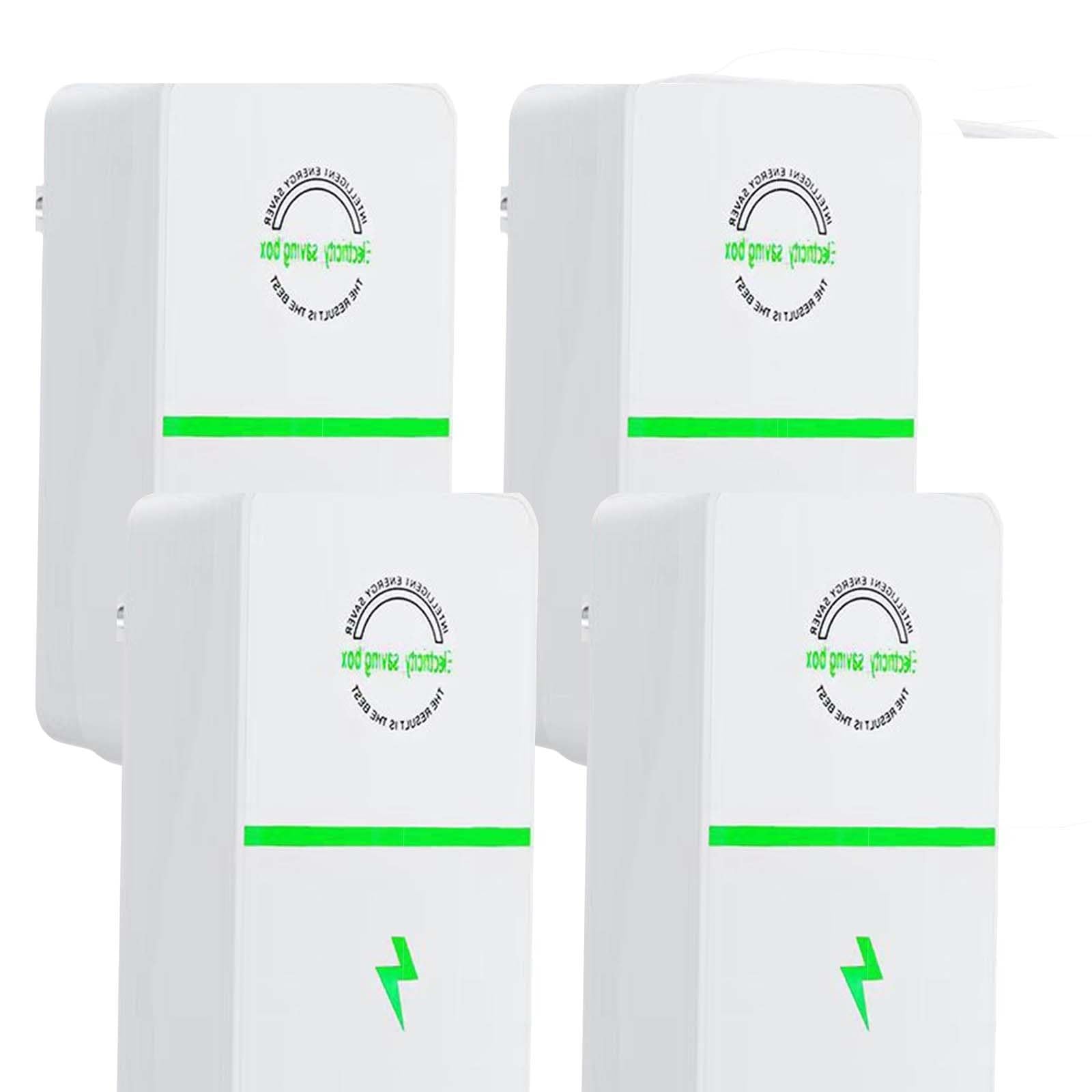 Electric Saver UK Plug, Electric Saver, Smart-Capacitor Voltage Stabilizer, Lug & Play For Home Office Appliance, Cuts Bills & Filters Dirty Power(4pcs)