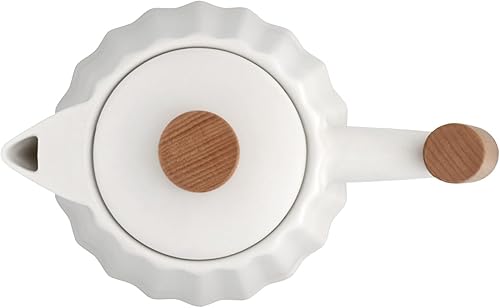 Miniatura 2 de Concept Birdy RK0090 Ceramic Kettle 1.5 L - Stylish Kettle in White with Wooden Details, 1500 W, Strix Technology, Triple Safety, Energy-saving,