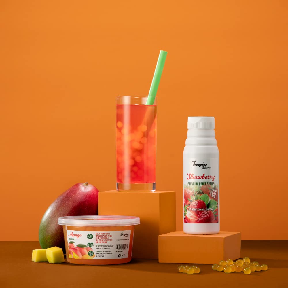 Buy The Inspire Food Company Popping Boba Pearls for Bubble Tea 2 lbs