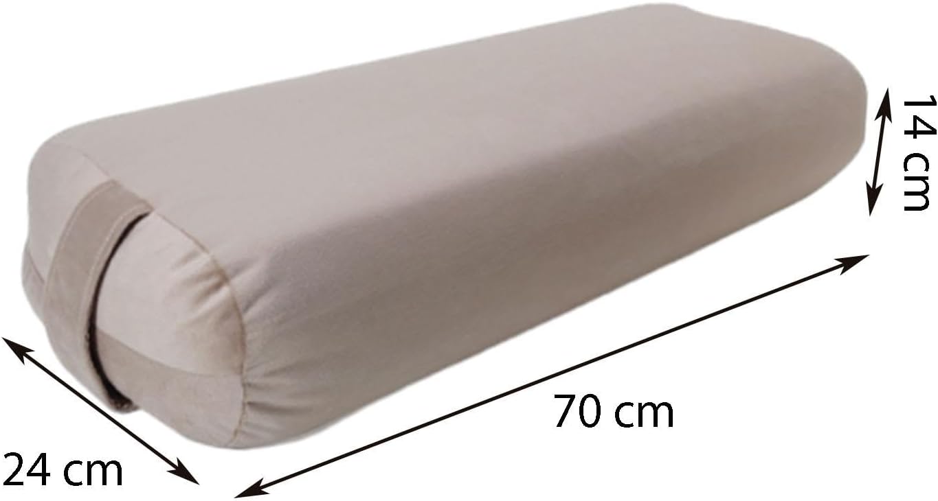 Bolster, Tool, Removable Cover, Lumbar Pillow, Soft for Restorative