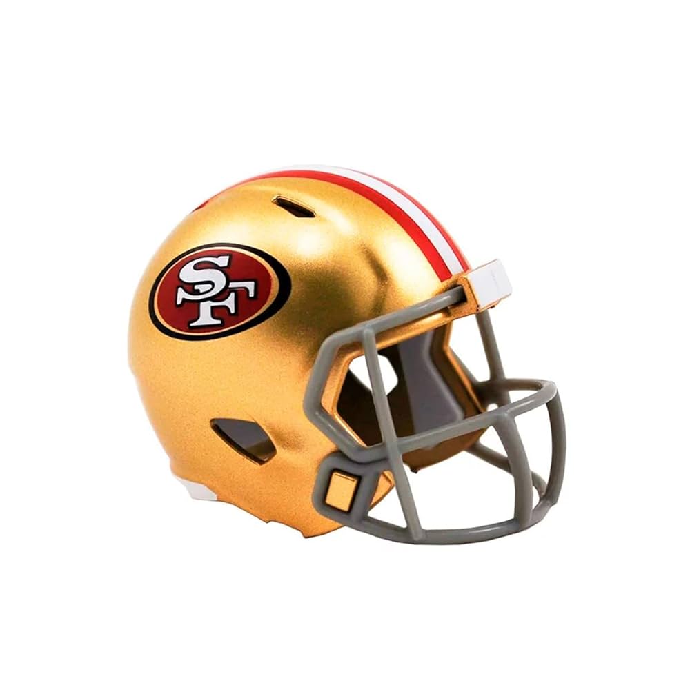 サンフランシスコ49ers ヘルメット ゴールド サンフランシスコ49ers ヘルメット ゴールド Amazon.co.jp