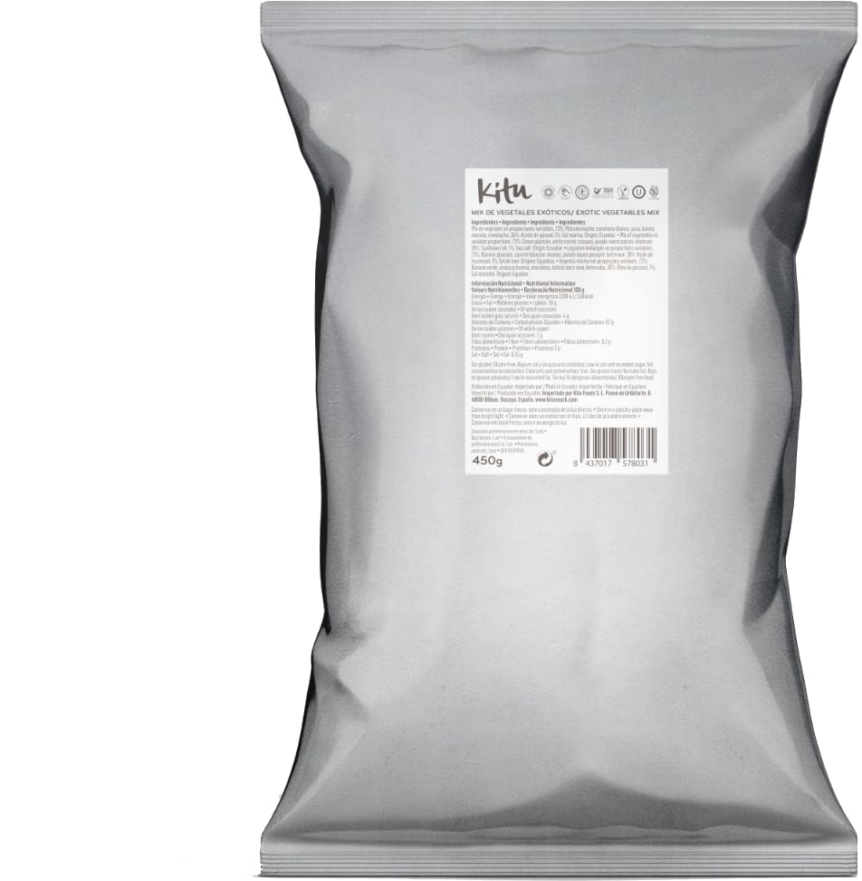 NULTHY 5x350g - Chips de Pomme Croustillantes
