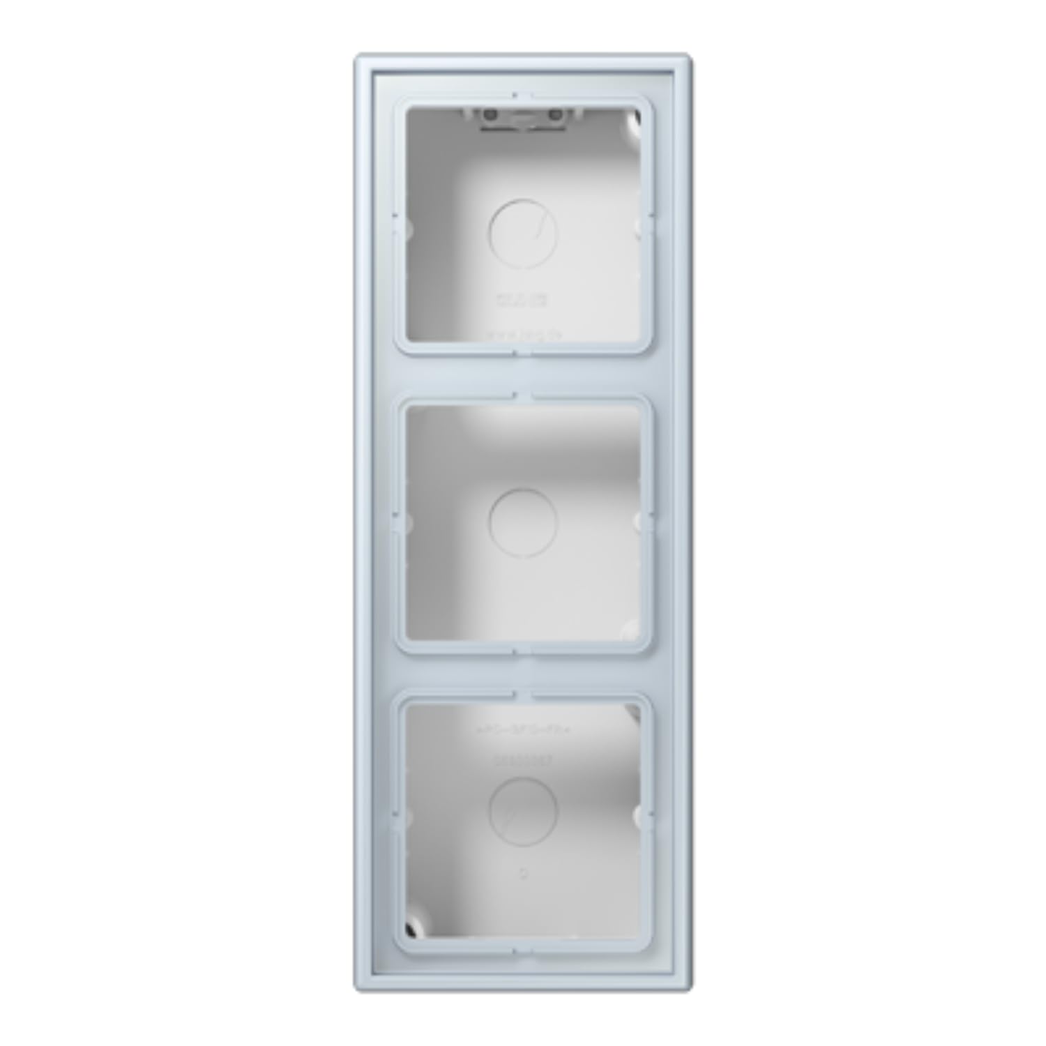Boîtier triple surface LC32023 JUNG LC583A209 pour salon et bureau