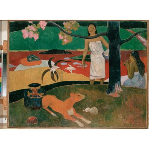 Impression giclée Gauguin Pastorales Tahitiennes pour s'évader depuis son salon