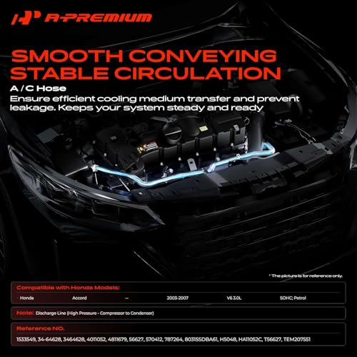 A-Premium A/C Suction & Discharge Line Hose Assembly Compatible with Honda by A-Premium - Used condition - Image 2