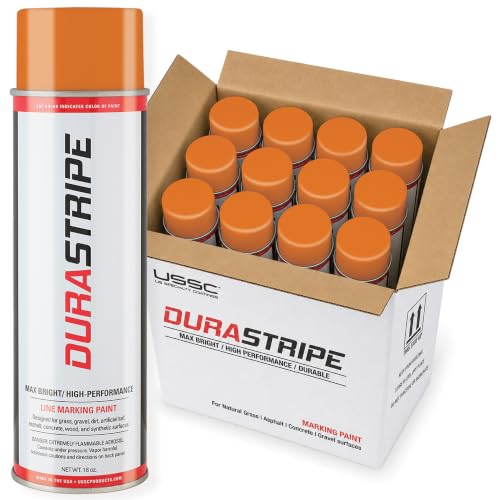 Image of Athletic Field Marking Paint - (CASE) 12 /18 Ounce Cans. The Most durable line marking paint available! Several colors to choose from. (Syracuse Orange)