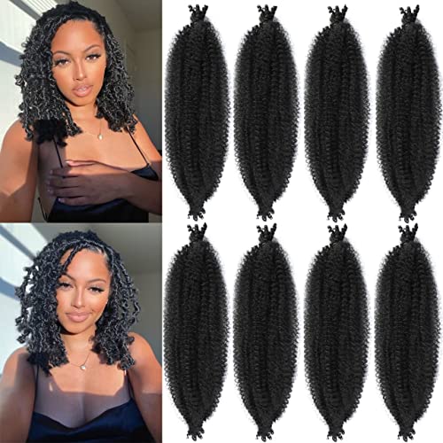 Extension Afro Twist pre-separated X-Tress 24" tresses kinky sans noeuds 8 packs
