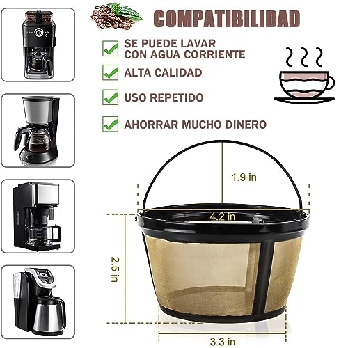 Mejores precios y opiniones de Filtro permanente para café tabla con los diez mejores. 6 Imagen adicional