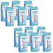 12 Packs of Dental Floss for Braces with Threader and Thick Proxy Brush for Daily Care of Periodontal Disease and Gum Health - Orthodontic Flossers for Braces and Teeth, Periodontal Floss by ProxySoft