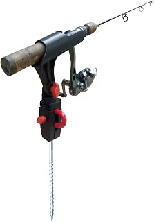 Brocraft Ice Fishing Anchors Rod Holder/Ice Screw Down Rod Holder