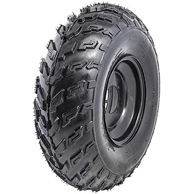 1PCS 23x7-10 Tubeless Wheels Tires with Rim for ATV Go Kart UTV Quad Bike