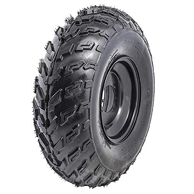 ATV Tires 23x7-10 Wheels with Rims | Tubeless tire for Go Kart UTV Quad Bike