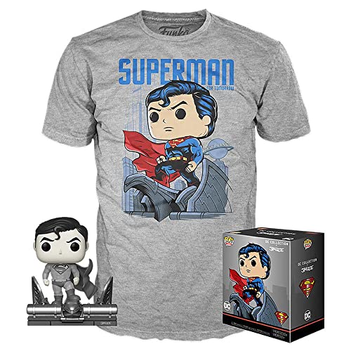 Set Pop Figure & tee DC Comics Jim Lee Superman Exclusive (Medium)