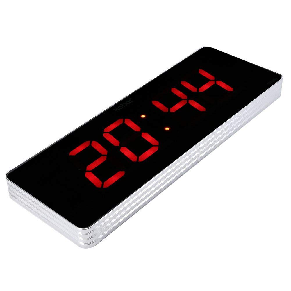 Orologi da parete elettronici con temperatura dell'orologio digitale a LED da 110 240 V Spina europea con spina di alimentazione e cavo USB