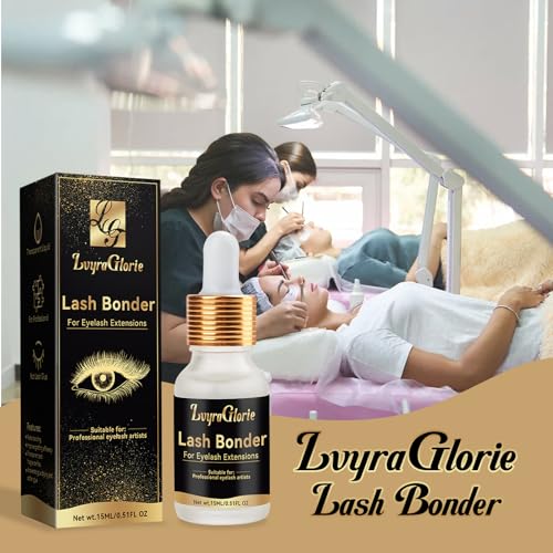 Lvyraglorie LASH BONDER001 Bonder For Eyelash Extensions, 15Ml Professional Super Bonder For Lash Extensions, Waterproof Lash Sealant Speed Up Glue Drying Time Reducing Glue Fumes And Extending Retention Time thumb #6