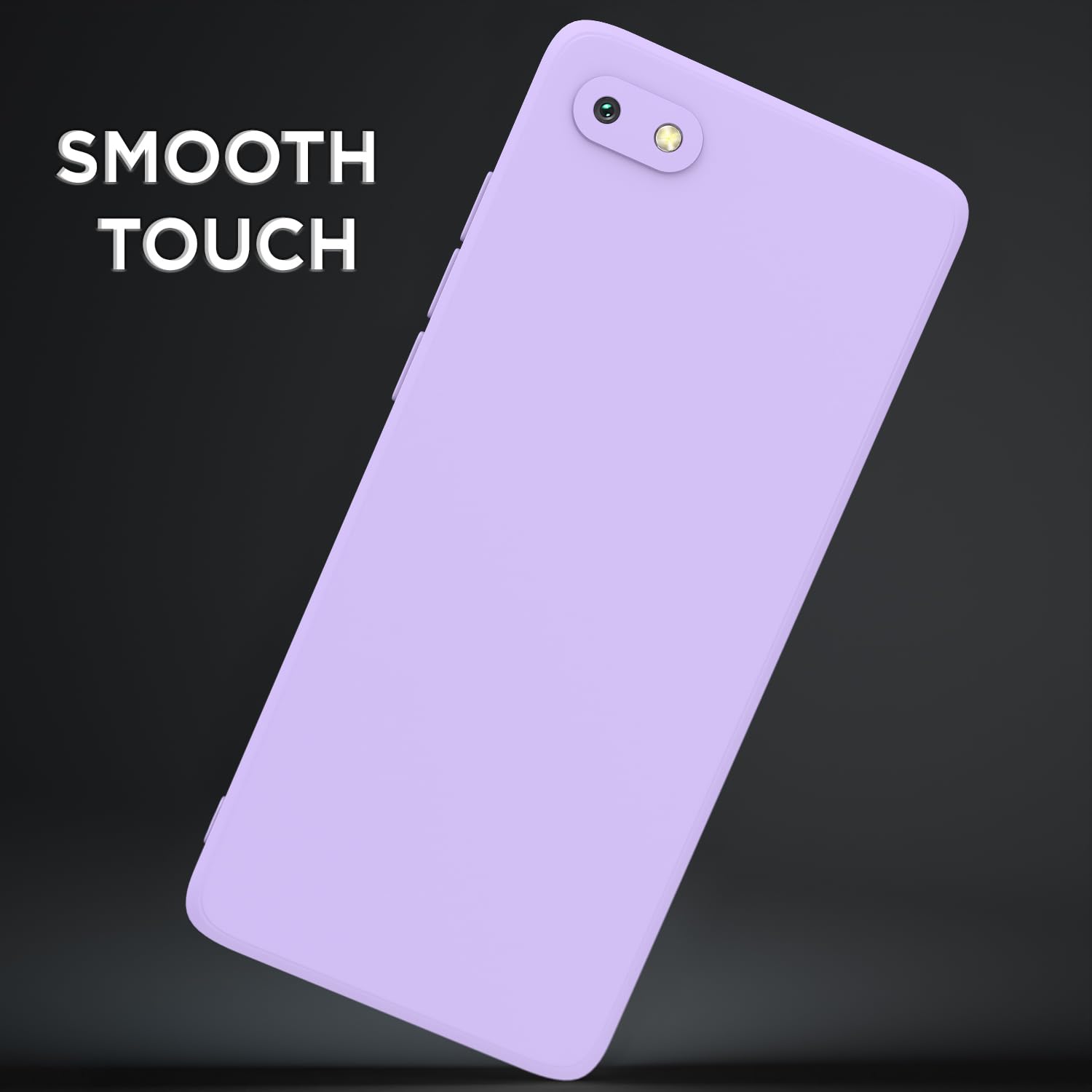 Redmi 6A Silicone Case - Pikkme Purple -7