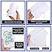 Blank Cards and Envelopes 4x6, 30 Pack White Invitation Cardstock with 30 Pack Envelopes, Thank you Blank Greeting Cards, for All Occasions DIY, Print custom