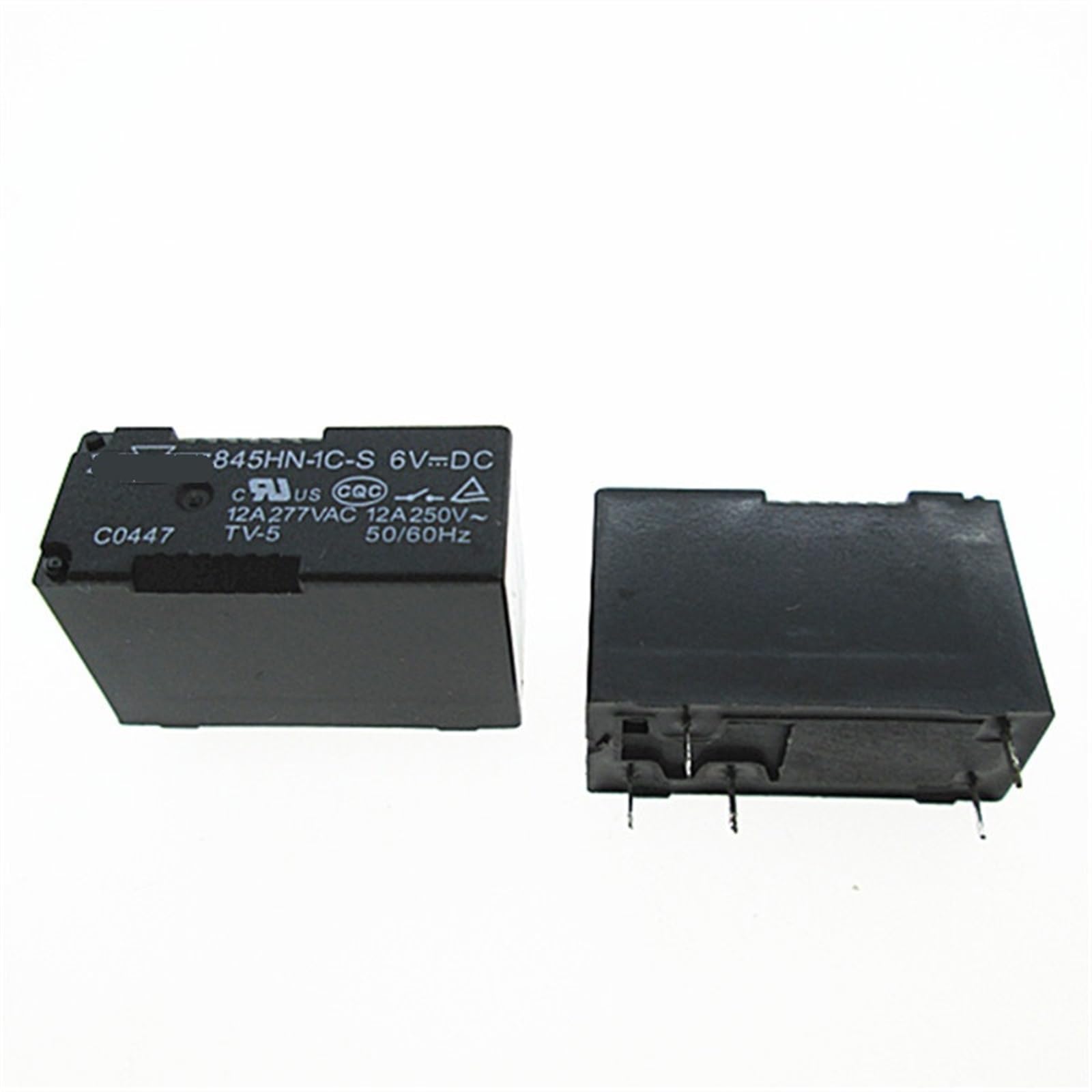 Relais 6V 845HN-1C-S haute performance 12A pour commutation