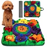 OSDUE Alfombra Olfativa Perros 40x40CM Lavable Máquina Snuffle Mat Portátil