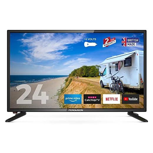 Ferguson 24-Inch Smart LED TV for Streaming